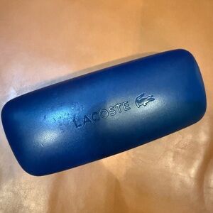 Lacoste Navy Blue Eyewear Case